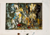 Ingres and Delacroix, Charles Clough, Collage, Phoenix Art Museum