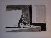 8:15 AM, Mark Kostabi, Drawing, Cedar Rapids Museum of Art