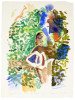 Ovidius in Paradise, Lucio Pozzi, Watercolor, Memphis Brooks Museum of Art