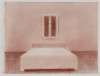 The Bed, Lori Taschler, Drawing, Frederick R. Weisman Art Museum, University of Minnesota