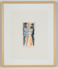 Dama di Compagnia, Lucio Pozzi, Drawing, Marjorie Barrick Museum of Art, University of Nevada, Las Vegas