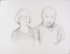 Study of Herb and Dorothy Vogel on 20th March 1988, Daryl Trivieri, Drawing, Delaware Art Museum