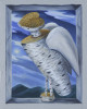 Owl Study from the Adirondack Series, Cheryl Laemmle, Painting, Columbia Museum of Art
