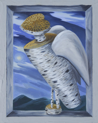 Owl Study from the Adirondack Series