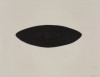 Black Blob Drawing, Jene Highstein, Drawing, Frederick R. Weisman Art Museum, University of Minnesota