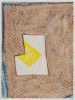 Untitled (brown-blue-yellow geometric abstraction), Don Hazlitt, Drawing, Frederick R. Weisman Art Museum, University of Minnesota