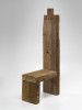 Chair, Richard Nonas, Sculpture, Yale University Art Gallery