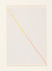 Yellow and Orange Broken Diagonal, Richard Tuttle, Drawing, Virginia Museum of Fine Arts