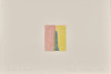 Untitled (Falling Water), Lucio Pozzi, Watercolor, Nora Eccles Harrison Museum of Art, Utah State University