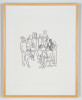 The New Irascibles, Mark Kostabi, Drawing, Marjorie Barrick Museum of Art, University of Nevada, Las Vegas