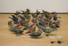 Pigeon Flock with Rats, Christy Rupp, Sculpture, Pennsylvania Academy of the Fine Arts